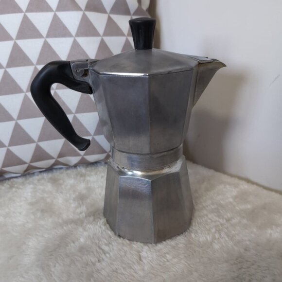 Vintage Alfonso Bialetti Camping Outdoor Utility The Moka Express Coffee Maker - Picture 2 of 10